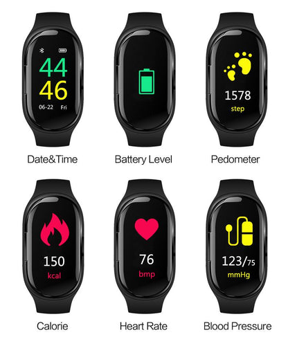 Smart Watch with Earbuds - 2-in-1 Fitness Tracker & Wireless Audio for Seamless Connectivity and Comfort