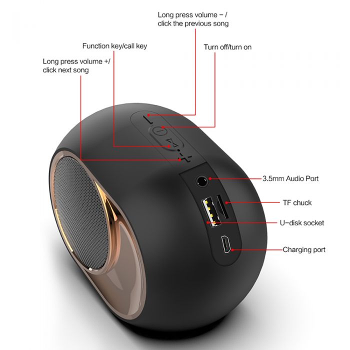 High-End Wireless Speaker - Premium Bass & Acoustics