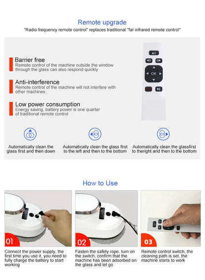 Automatic Robot Window Cleaner