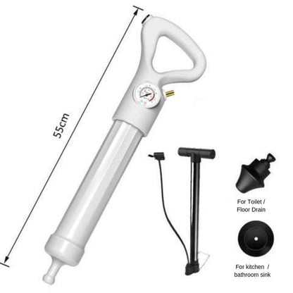 Plunger Air Blast Anti-Clog Gun for Toilets & Drains