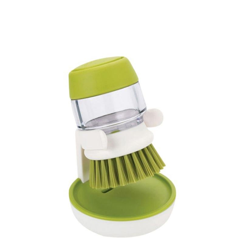 GearPressWash™ - Press-type Dishwashing Brush