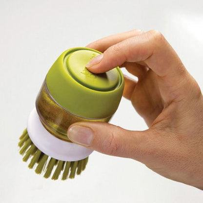 GearPressWash™ - Press-type Dishwashing Brush
