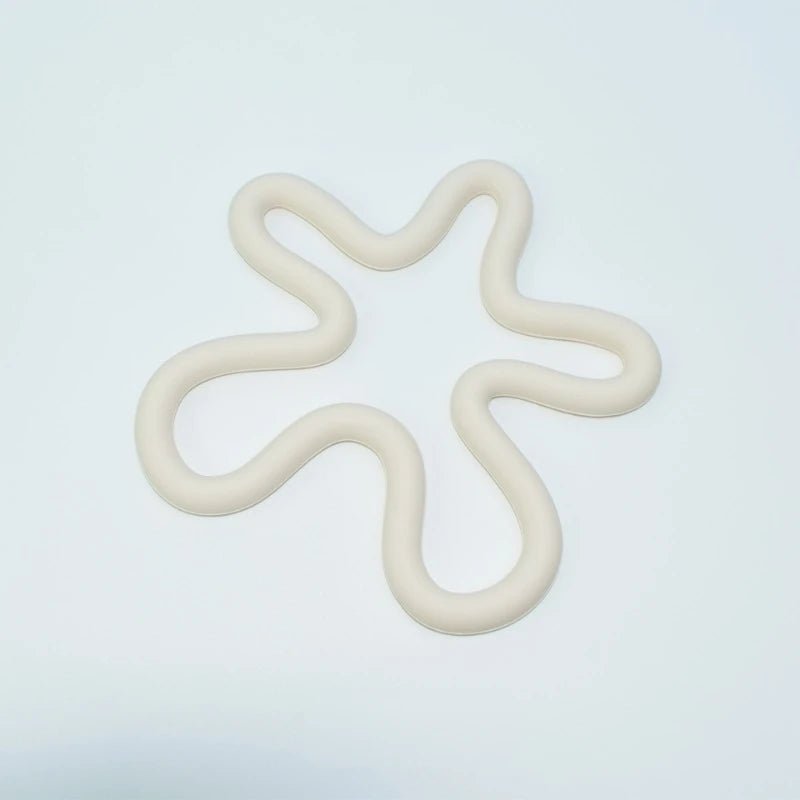 Geometric Heat-Resistant Silicone Mat – Non-Slip Coasters and Pot Holders for Chic Table Settings and Kitchen Accessories