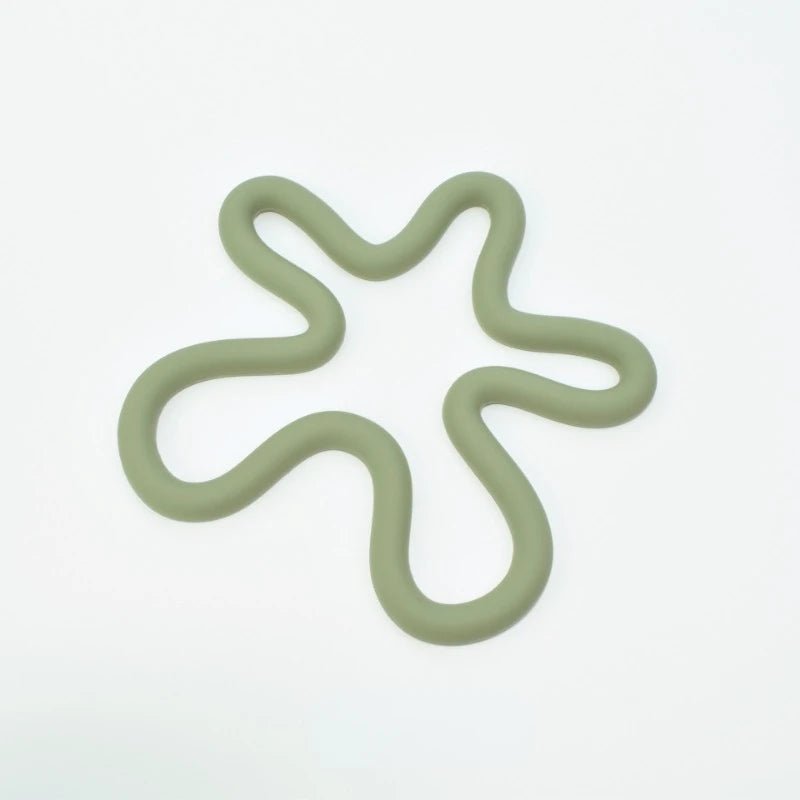 Geometric Heat-Resistant Silicone Mat – Non-Slip Coasters and Pot Holders for Chic Table Settings and Kitchen Accessories