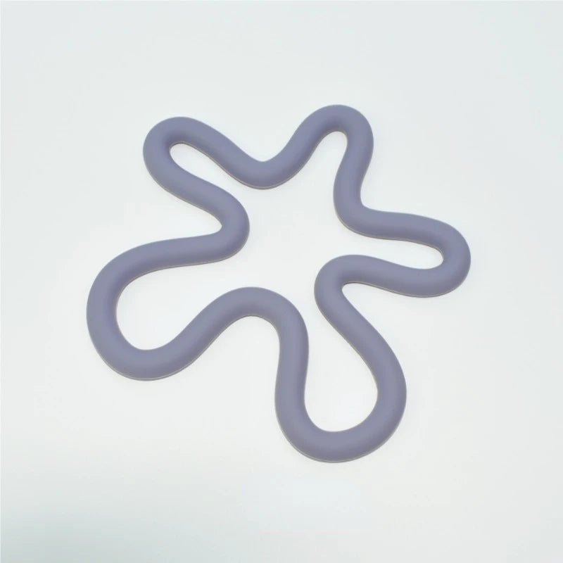 Geometric Heat-Resistant Silicone Mat – Non-Slip Coasters and Pot Holders for Chic Table Settings and Kitchen Accessories