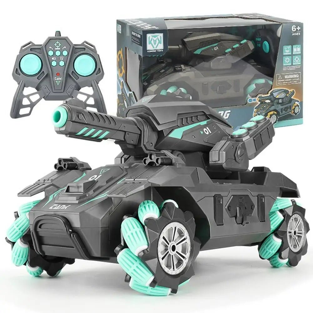 Gesture-Controlled RC Tank That Shoots - Children's Remote-Control Car with Water Bomb Launcher and Gesture Sensing