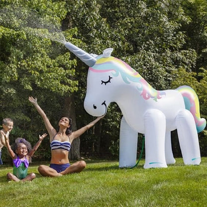 Giant Inflatable Unicorn Water Spray - Unicorn Sprinkler for Kids