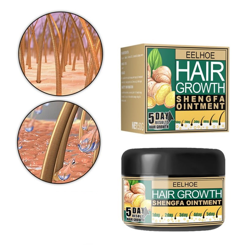 Ginger Hair Growth Cream – Natural Hair Loss Treatment