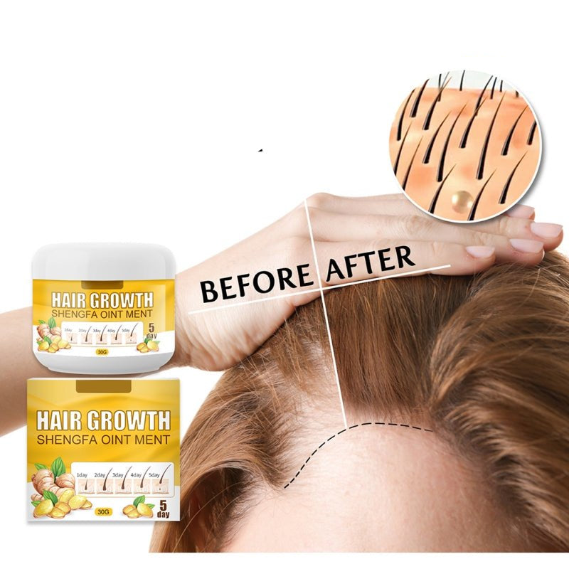 Ginger Hair Growth Cream – Natural Hair Loss Treatment