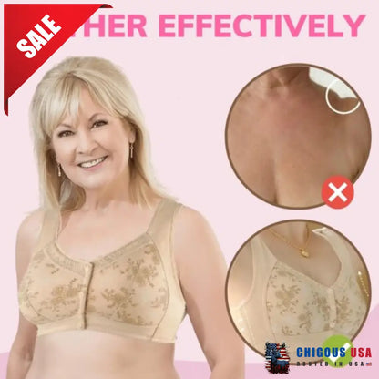 Glamorette – Cotton Front Closure Bra