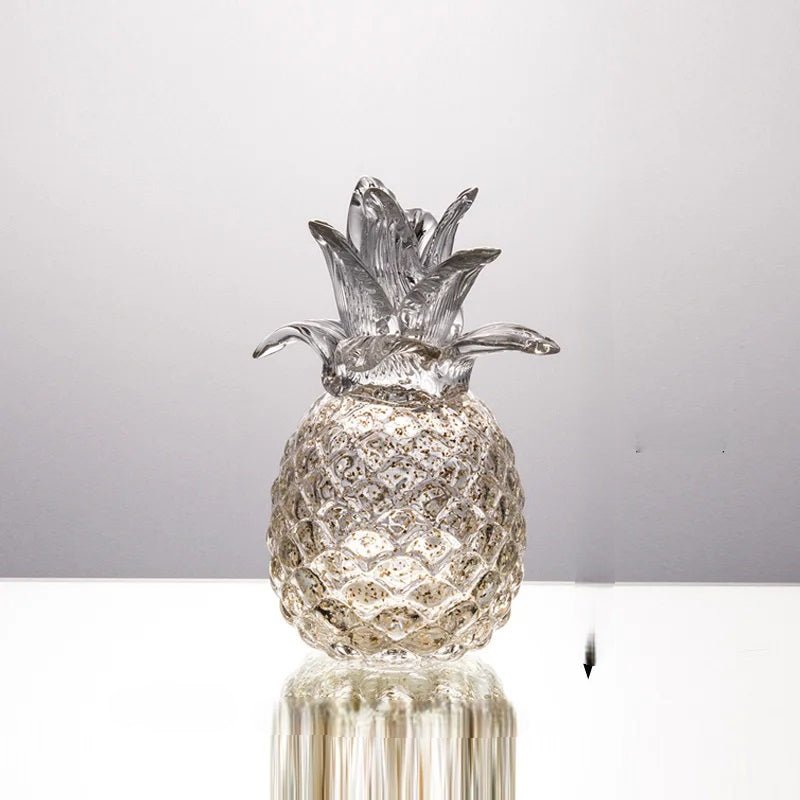 Glass Pineapple Figurine – Glass Art Décor for Weddings, Gifts & Stylish Home Accents