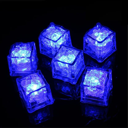 Glowing LED Ice Cubes – Ignite Fun with Fast-Flash Water Toys for Vibrant Party Decorations and Magical Drinks