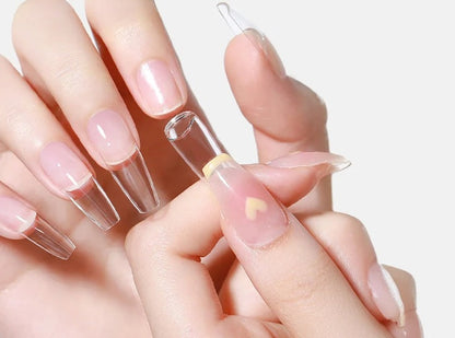 Nail Glue & Remover Set – Gentle UV Nail Glue for Press-On Nails, Non-Acetone Removal for Damage-Free Nail Art Experience
