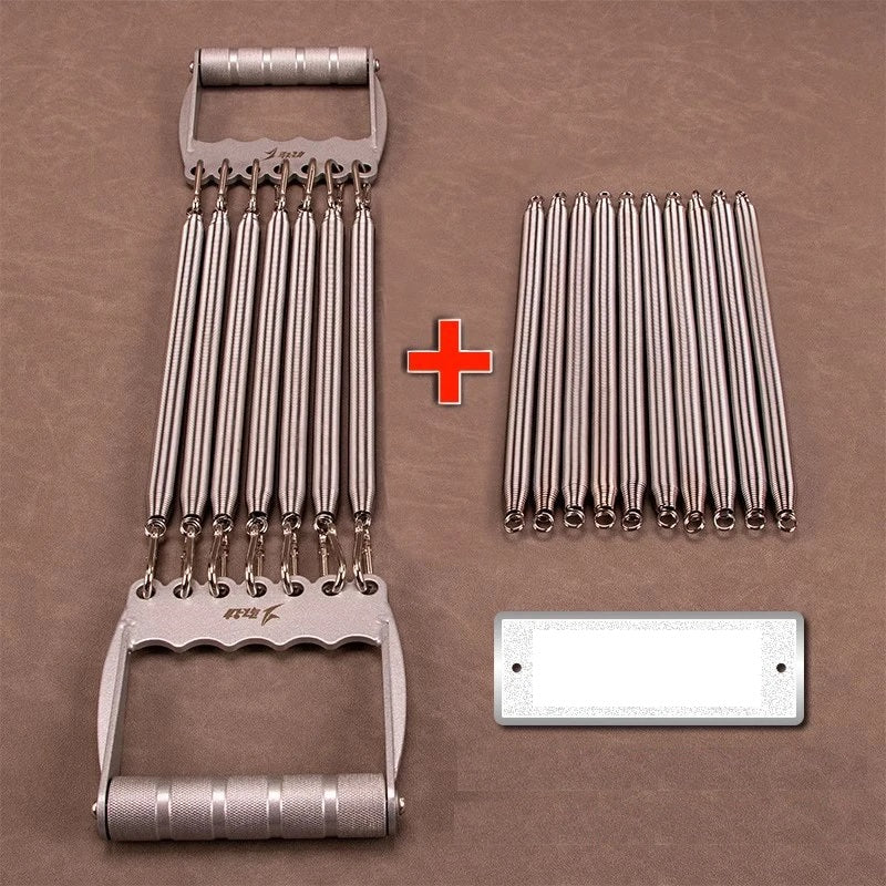 Men’s Spring Chest Expander – Stainless Steel Gym Equipment for Muscle Strength Training, Arm Pulling & Upper Body Workout Power