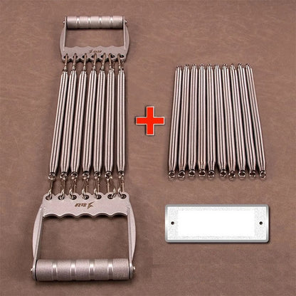 Men’s Spring Chest Expander – Stainless Steel Gym Equipment for Muscle Strength Training, Arm Pulling & Upper Body Workout Power