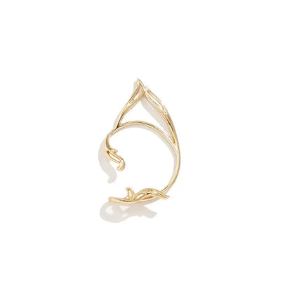 Korean Elf Fairy Earrings  – Hollow Cat Ear Hook Jewelry for a Magical Look