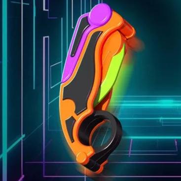Gravity Claw Knife Toy – 3D Printed Cool Cosplay Sword Model, Safe Plastic Karambit for Fun, Decompression, and Unique Gifts