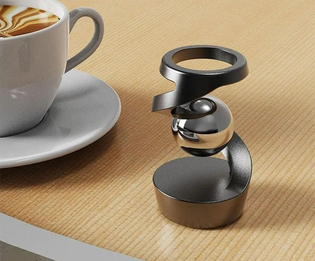 Gravity Defying Kinetic Desk Toy - Desktop Stress Relief Toy, Aluminum Alloy Decompression