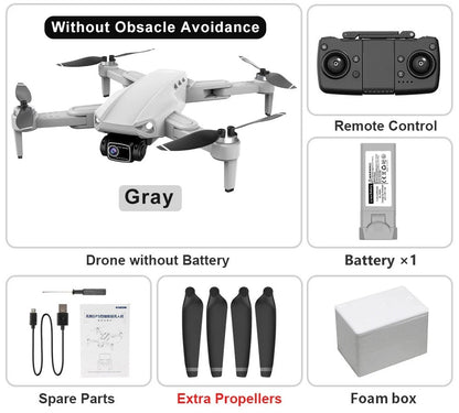 Drone with Camera – L900 Pro SE GPS RC Drone, Dual HD Camera, Foldable & Brushless