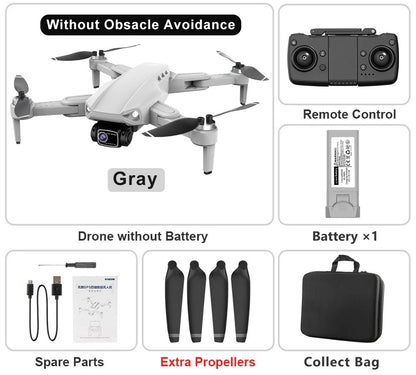 Drone with Camera – L900 Pro SE GPS RC Drone, Dual HD Camera, Foldable & Brushless