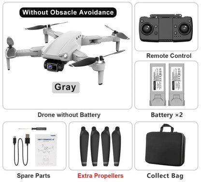Drone with Camera – L900 Pro SE GPS RC Drone, Dual HD Camera, Foldable & Brushless