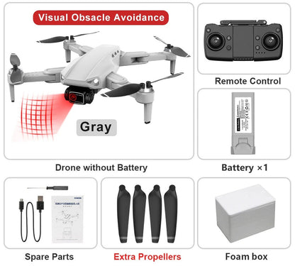 Drone with Camera – L900 Pro SE GPS RC Drone, Dual HD Camera, Foldable & Brushless