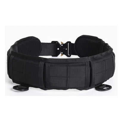 Men’s Tactical Outdoor Belt with Multi-Function Buckle – High-Quality Nylon Canvas Hunting Gear for Sport & Survival Utility