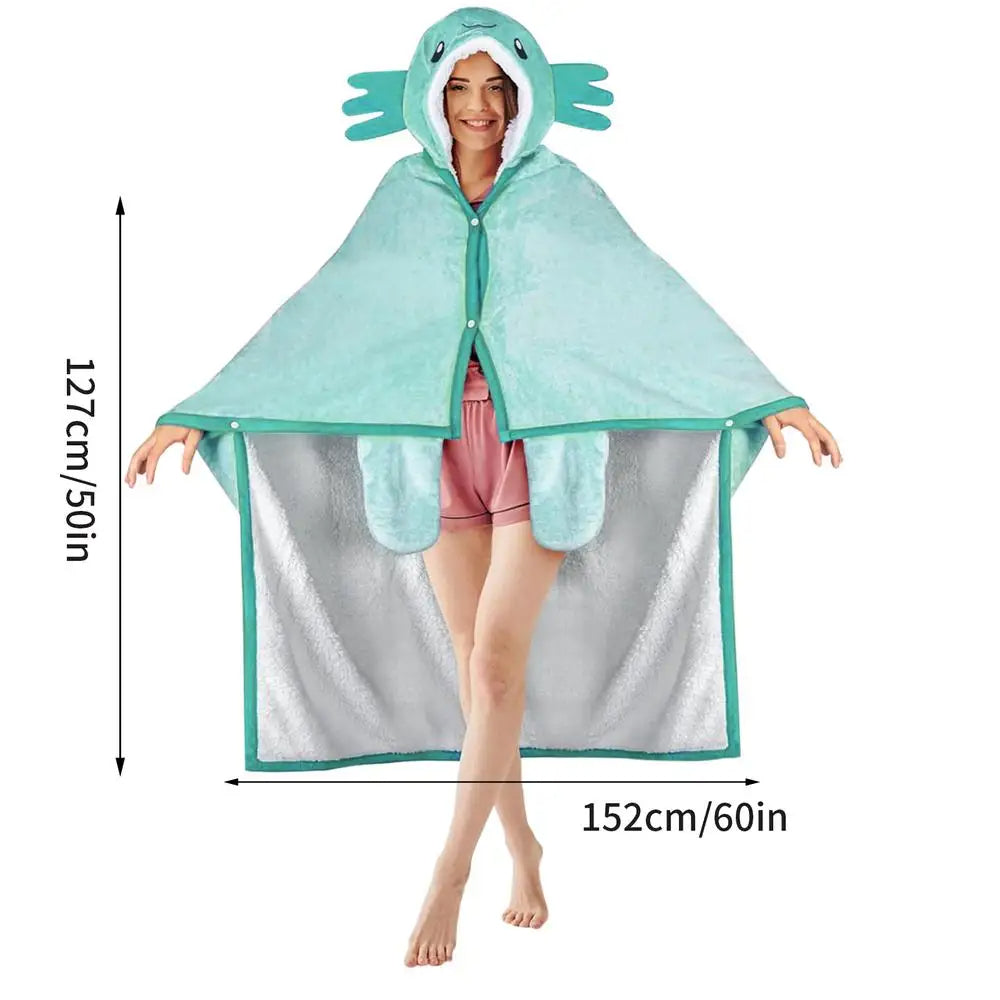 Warm Blanket Hoodie – Ultra-Cozy Winter Sweatshirt for Women & Girlfriend Gift