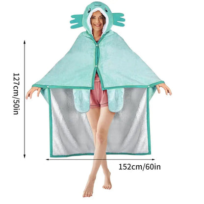 Warm Blanket Hoodie – Ultra-Cozy Winter Sweatshirt for Women & Girlfriend Gift