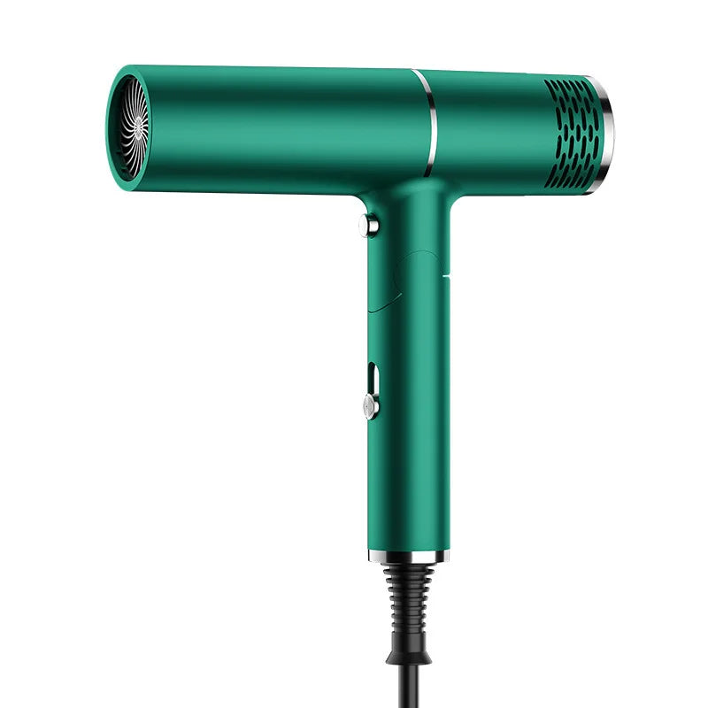Professional Foldable Hair Dryer with Handle – 1200W Fast Drying with Hot & Cold Air & Nozzle