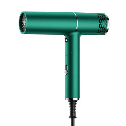 Professional Foldable Hair Dryer with Handle – 1200W Fast Drying with Hot & Cold Air & Nozzle