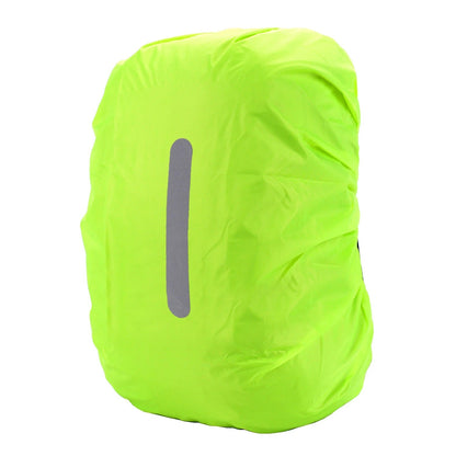 Reflective Waterproof Backpack Rain Cover – Outdoor Hiking & Night Cycling Safety Protection with High-Visibility Light Strips