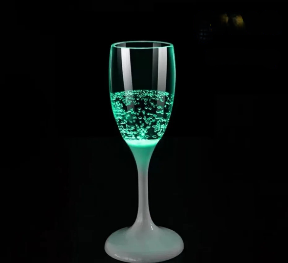 LED Flashing Party Wine Glass – Multi-Color Light-Up Mugs for Beer, Wine & Whisky
