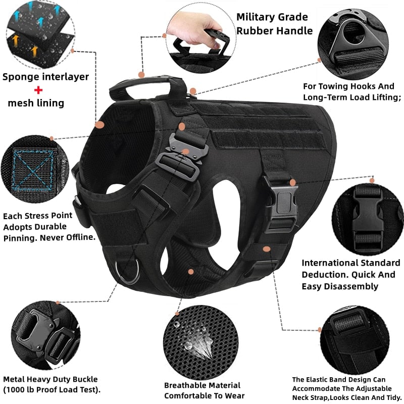 Tactical Dog Vest