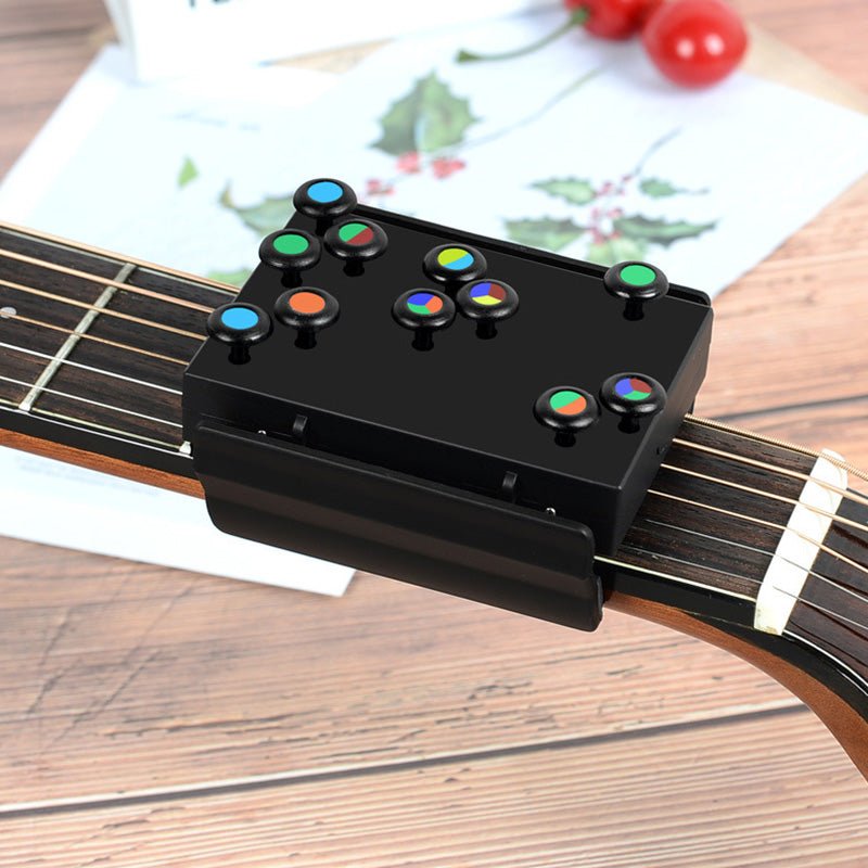 Learning Guitar Trainer For Beginners - Guitar Practice Tool, Finger Exerciser with 30 Chord Playing Methods for Guitar Beginner