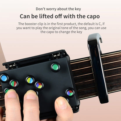 Learning Guitar Trainer For Beginners - Guitar Practice Tool, Finger Exerciser with 30 Chord Playing Methods for Guitar Beginner