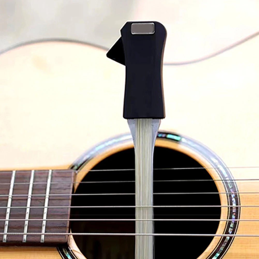 Guitar Bow for Acoustic Guitar – Violin Bow for Guitar with Built-In Pick (Guitar Playing Bow)