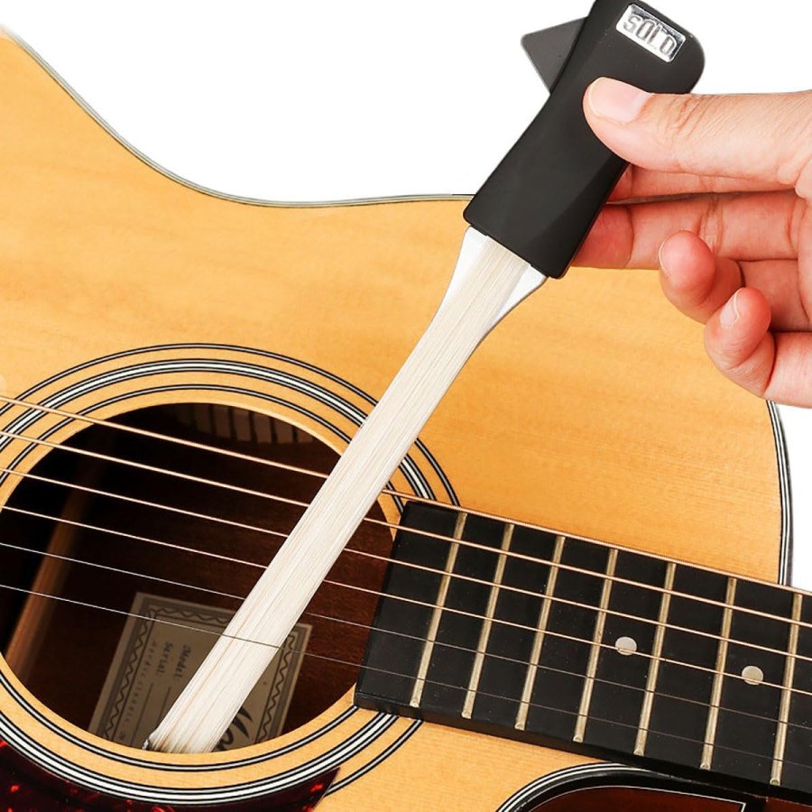 Guitar Bow for Acoustic Guitar – Violin Bow for Guitar with Built-In Pick (Guitar Playing Bow)