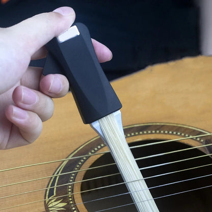 Guitar Bow for Acoustic Guitar – Violin Bow for Guitar with Built-In Pick (Guitar Playing Bow)