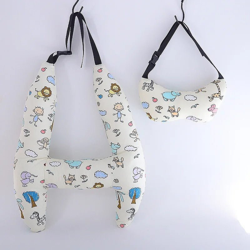 H-Shape Kids Car Travel Pillow - Baby Toddler Travel Pillows for Car Seat Support The Body and Head