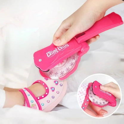 Hair Bling Stamp - Girls Glam Collection + 180 Colorful Gems