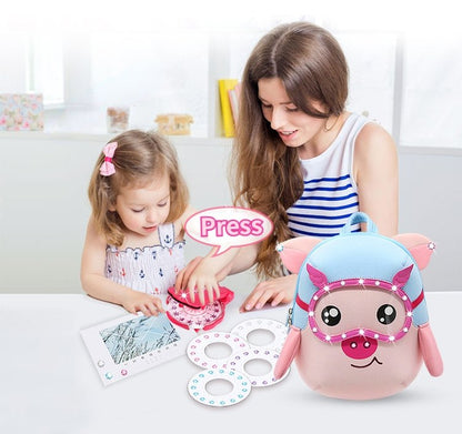 Hair Bling Stamp - Girls Glam Collection + 180 Colorful Gems