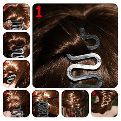 Hair Braiding Tool - Hairdressing Weaving Artifact for French Braids and Hair Styling