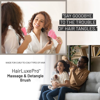 Detangling & Straightening Brush - for Curly Hair