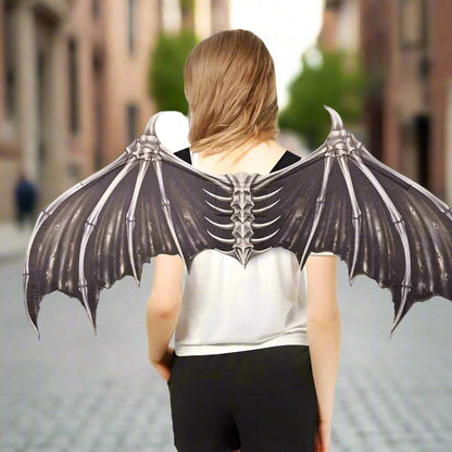 Halloween 3D Big Angel Devil Wings - Angel and Demon Wings Costume Accessories for Halloween Scary Demon Cosplay Decoration