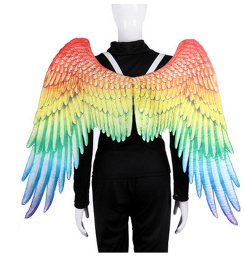Halloween 3D Big Angel Devil Wings - Angel and Demon Wings Costume Accessories for Halloween Scary Demon Cosplay Decoration