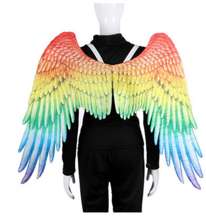 Halloween 3D Big Angel Devil Wings - Angel and Demon Wings Costume Accessories for Halloween Scary Demon Cosplay Decoration
