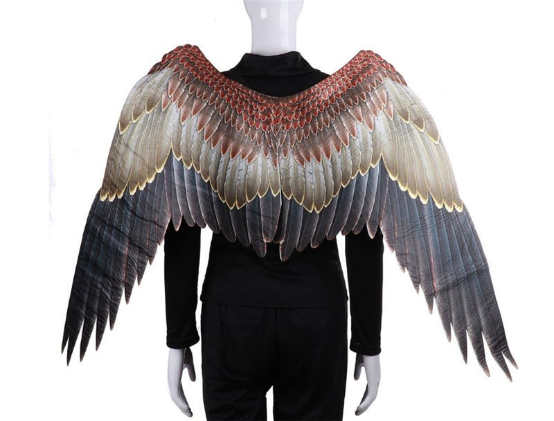 Halloween 3D Big Angel Devil Wings - Angel and Demon Wings Costume Accessories for Halloween Scary Demon Cosplay Decoration