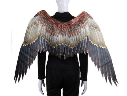 Halloween 3D Big Angel Devil Wings - Angel and Demon Wings Costume Accessories for Halloween Scary Demon Cosplay Decoration