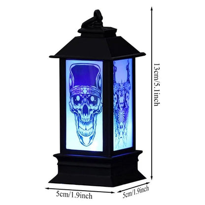 Halloween Decoration Props Lantern Flame - Halloween Lantern with LED Candle